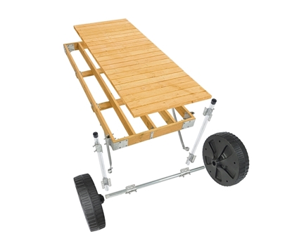 Picture of Roll In Wood Dock Kit - 4'x10' - Build It Yourself