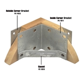 Picture of Commercial Grade Inside Corner Bracket