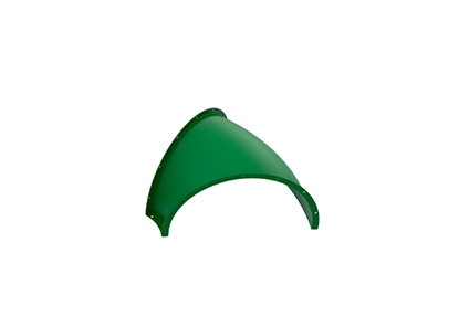 Picture of Green Spiral Tube Slide Main Section