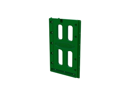 Picture of Green Spiral Tube Slide Crows Nest Wall