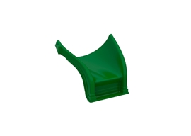 Picture of Green Spiral Tube Slide Exit (Bottom)