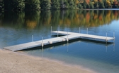 Picture of Aluminum Stationary Dock w/ Sure Step Top