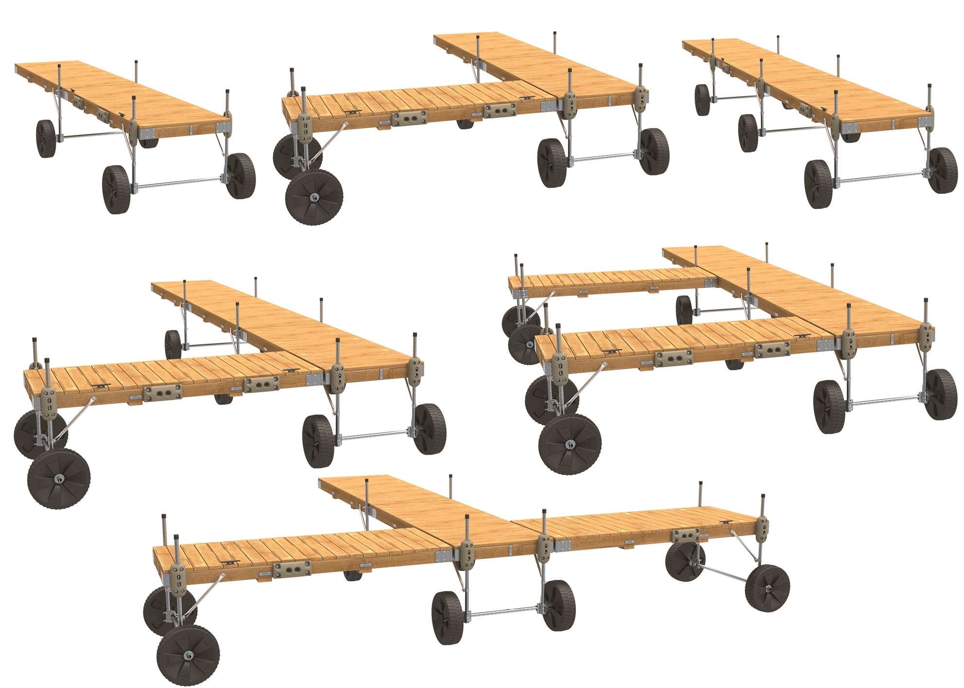 Picture of Roll In Wood Dock