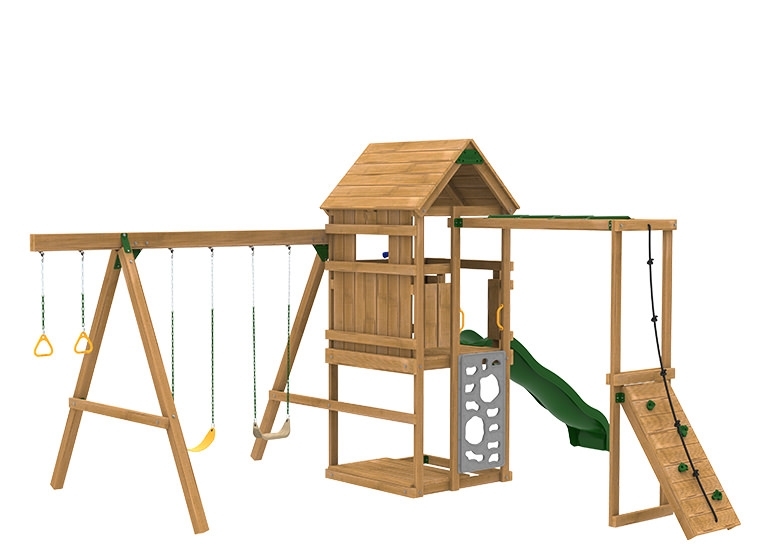 Picture of Ridgeline Silver Wooden Swingset