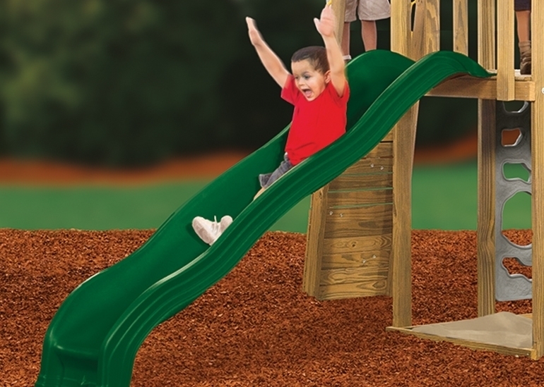 Picture of Scoop Wave Slide Green