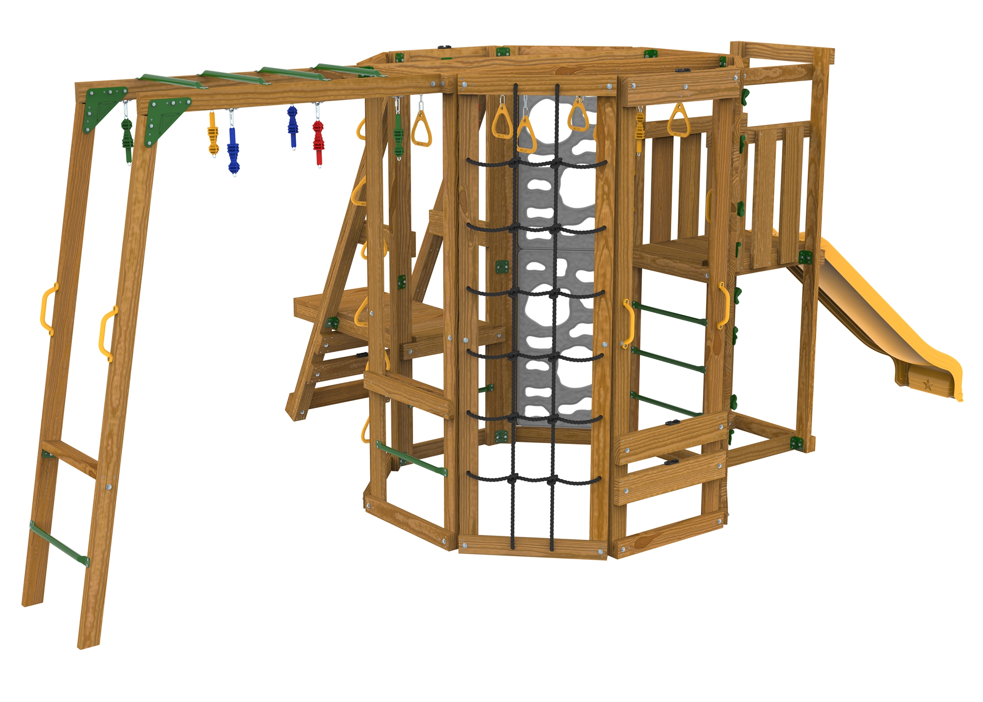 Picture of Ninja Power Tower Bronze Playset