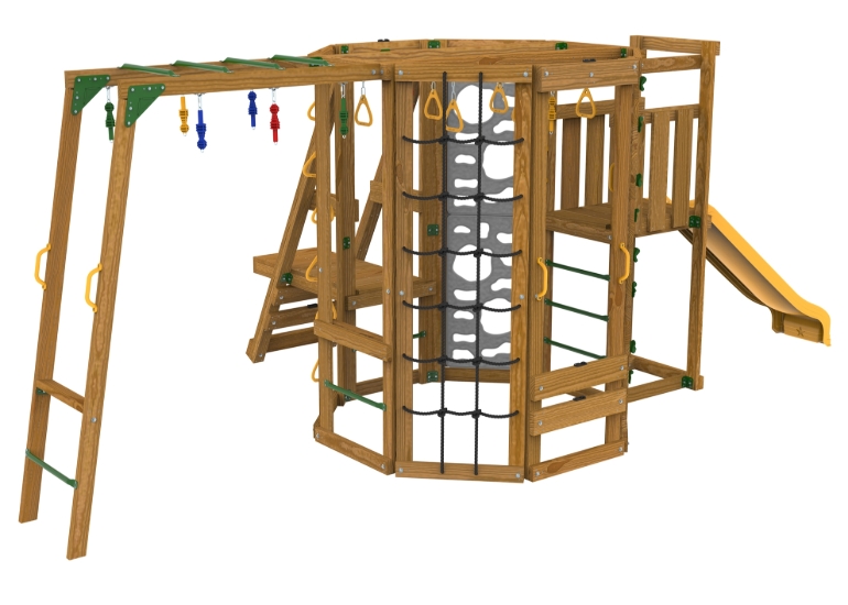 Picture of Ninja Power Tower Bronze Playset