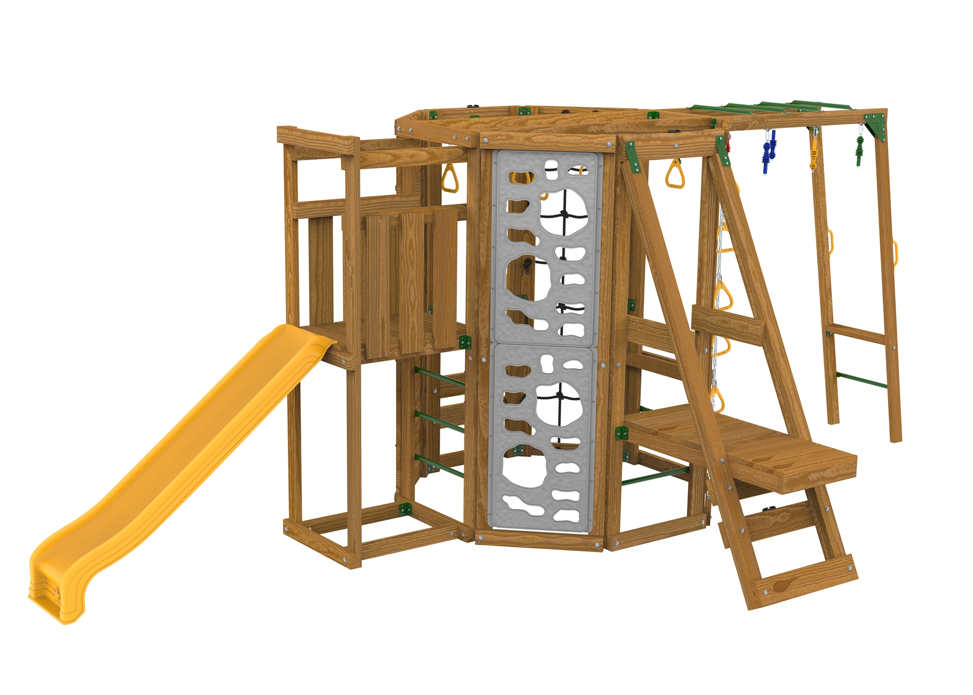 Picture of Ninja Power Tower Bronze Playset