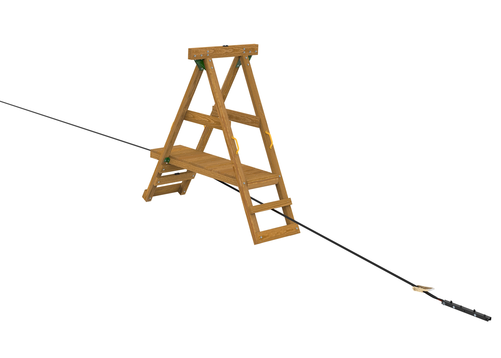 Picture of Ninja Power Platform Bronze Playset Quick Assemble