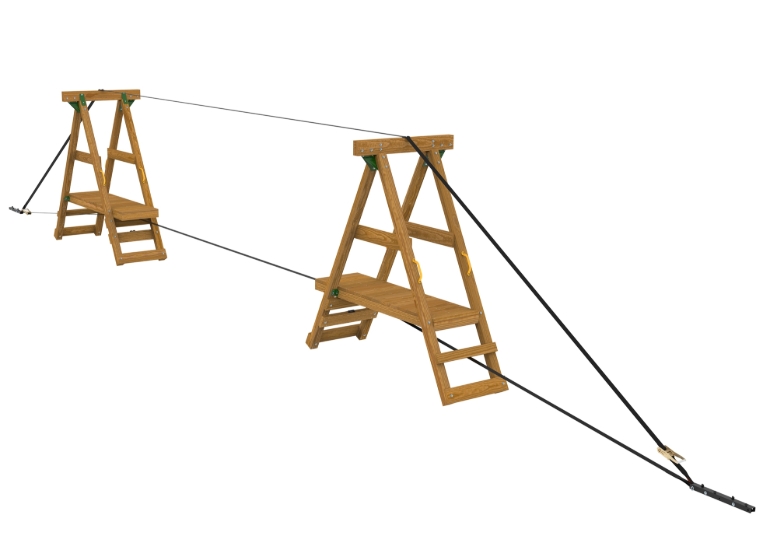 Picture of Ninja Power Platform Silver Playset