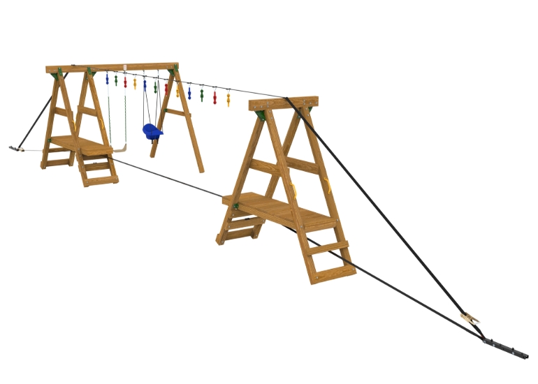 Picture of Ninja Power Platform Gold Playset Quick Assemble