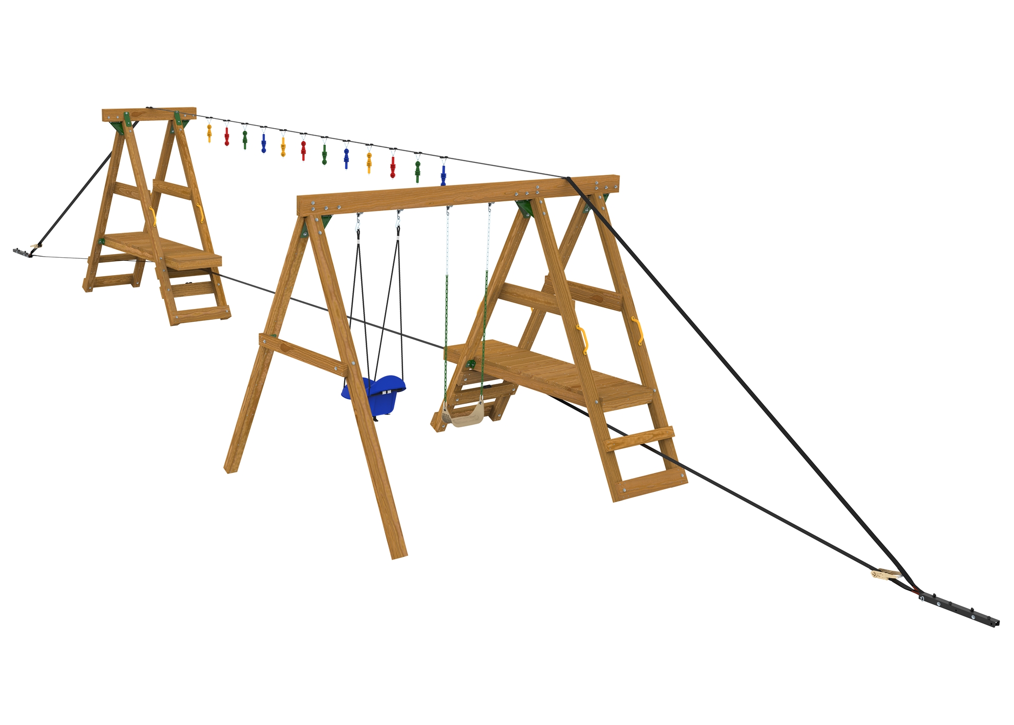 Picture of Ninja Power Platform Gold Playset Quick Assemble