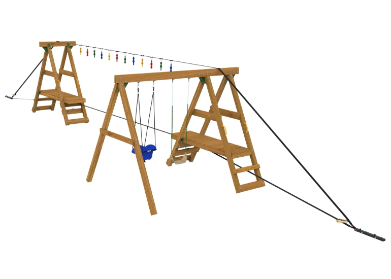 Picture of Ninja Power Platform Gold Playset Quick Assemble