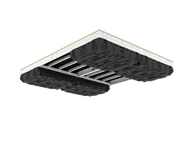 Picture of Aluminum 8' x 10' Floating Swim Raft w/Resin Top