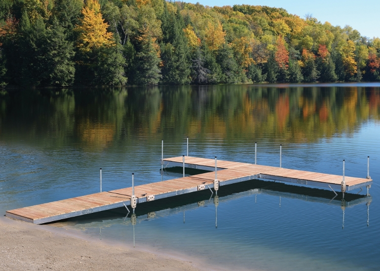 Picture of Aluminum Roll In Dock