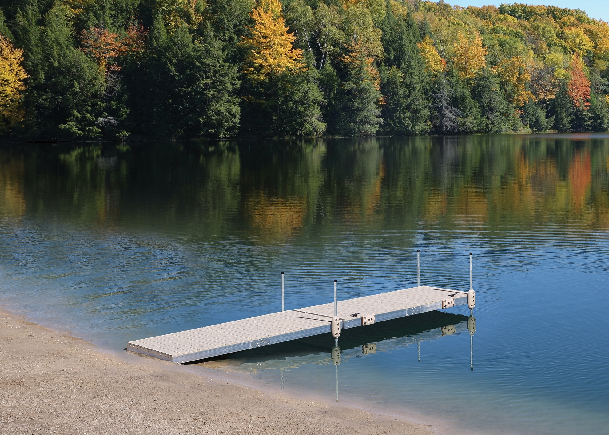 Picture of Aluminum Stationary Dock w/Resin Top