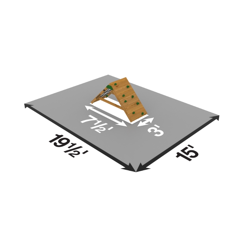 Picture of Ninja Power Agility Wall Obstacle