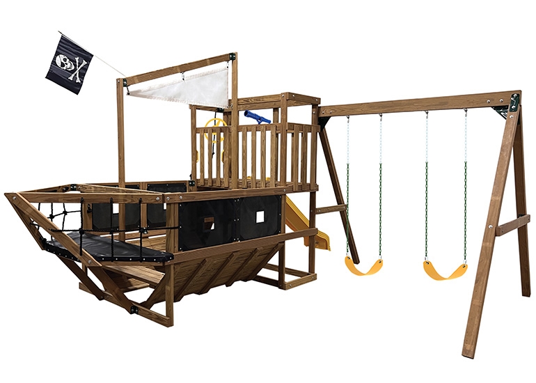Picture of Pirate Ship Swing Set