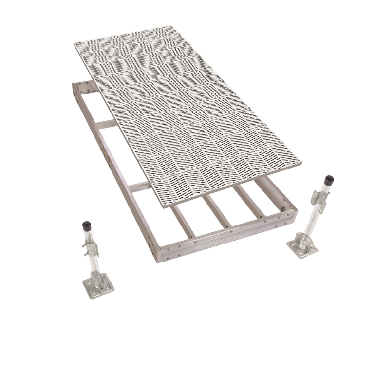 Picture of Aluminum Stationary Dock w/ Signature Sure Step Top
