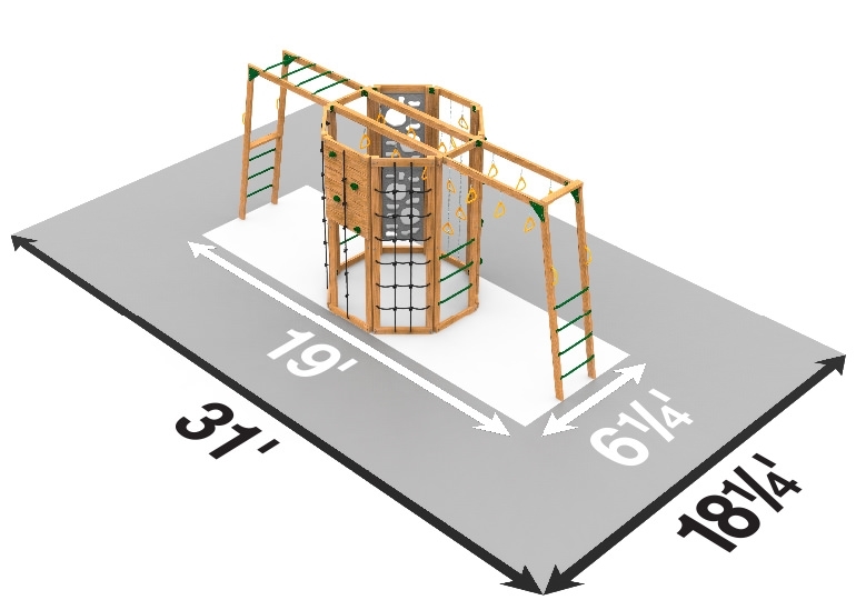 Picture of Cliff-Hanger Silver Playset Quick Assembly