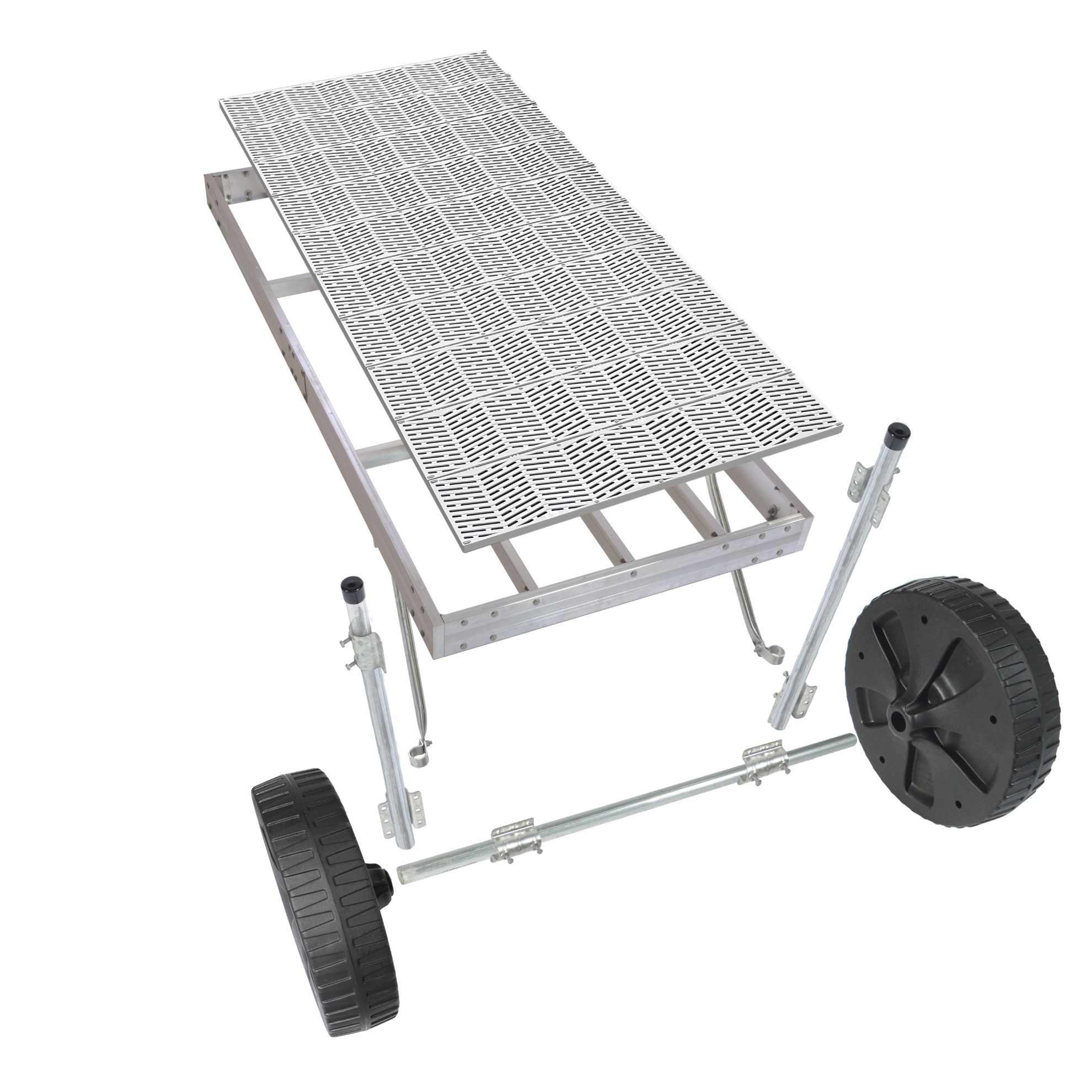 Picture of Aluminum Roll In Dock w/ Signature Sure Step Top