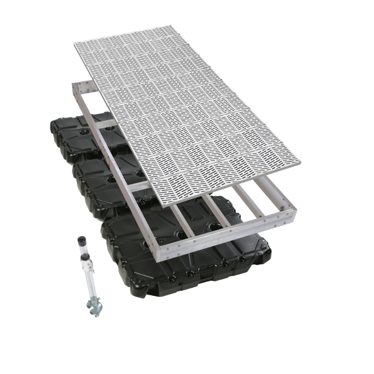 Picture of Aluminum Floating Dock w/ Signature Sure Step Top