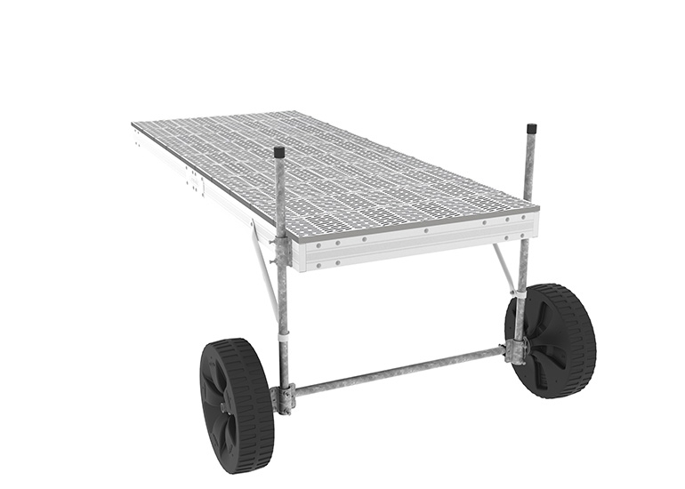 Picture of Aluminum Roll In Dock w/ Signature Sure Step Top