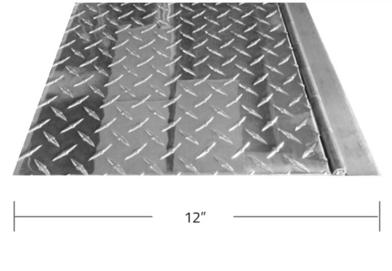 Picture of ALUMINUM 4ft TRANSITION PLATE
