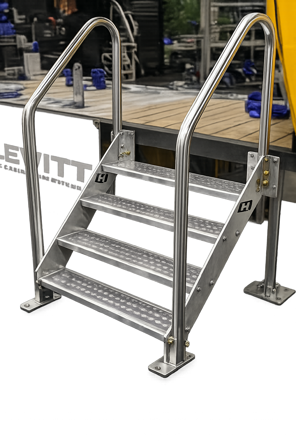 Picture of Dock 4-Step With Hand Rails