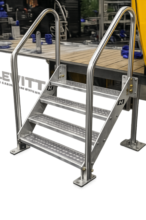 Picture of Dock 4-Step With Hand Rails