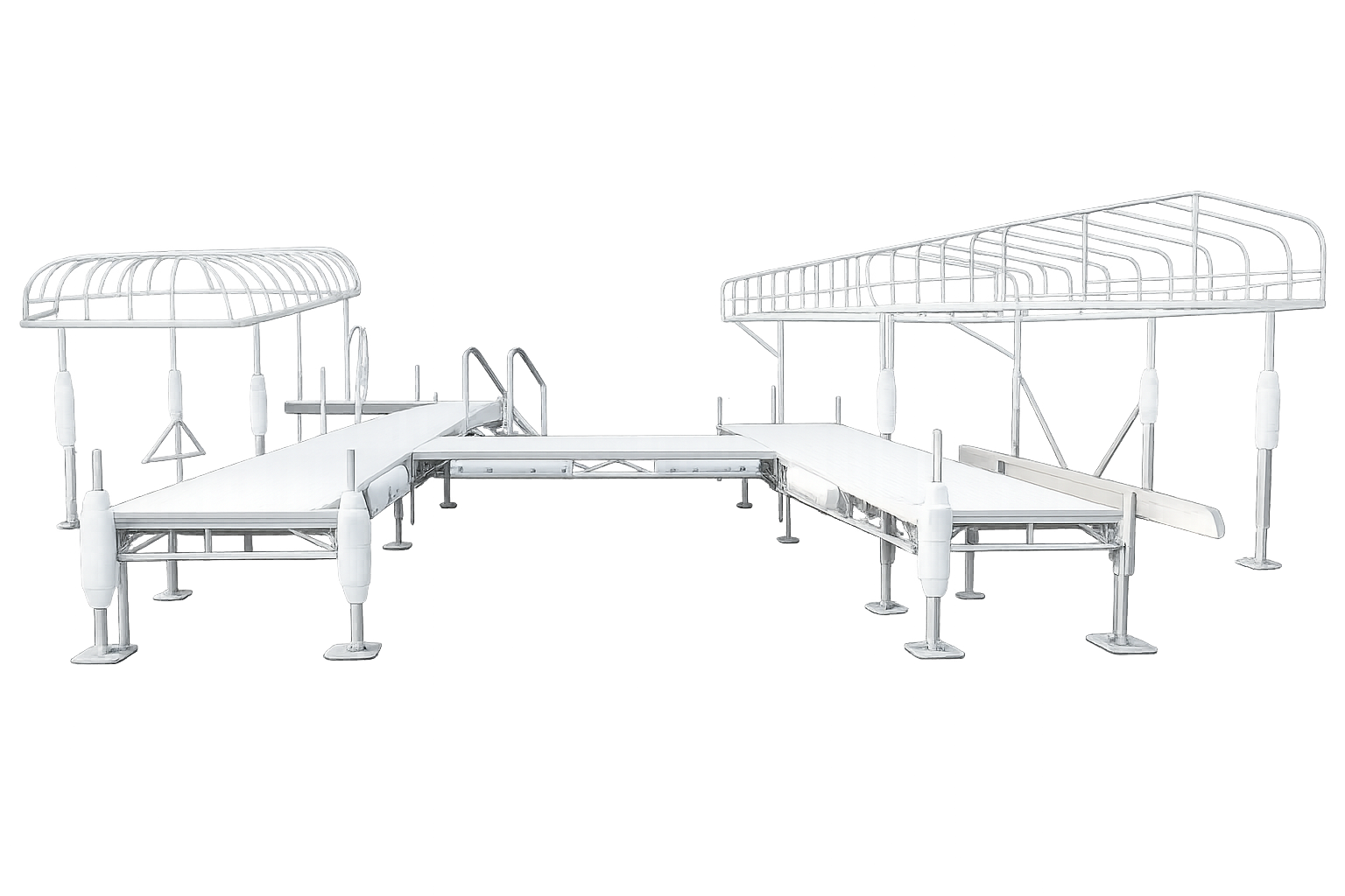 Picture of 24" Torpedo Post Bumper-White