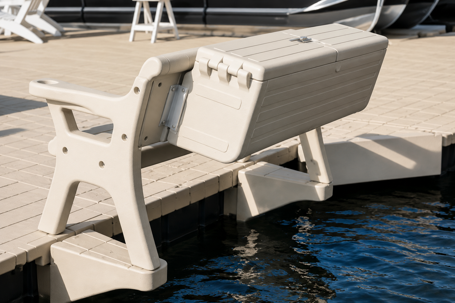 Picture of Dock Locker Box For Pebble Beach Bench